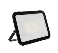 Proiettore LED 100W 120lm/W IP65 Slim Vetro Nero