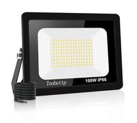 Proiettore LED 100W,Faretto LED da Esterno 10000LM Faro led da Esterno 6500K Bianco Freddo Faretti LED Impermeabile IP66 Faretto LED da Esterno,per Giardino Cortile Garage Pareti