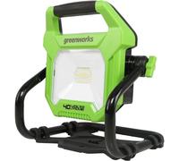GREENWORKS FARO LUCE A LED DA LAVORO A BATTERIA SOLO CORPO O 220 VOLT G40WL [EEK: F]