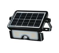 Proiettore LED 3CCT Solare IP65 con Sensore di Movimento PIR e Sensore