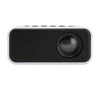 Proiettore LED, 4,3 X 3,5 X 2 Pollici Mini Proiettore Cinematografico Home Theater con Telecomando per Laptop Smartphone
