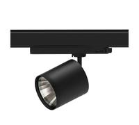 Proiettore Led a binario trifase Ilmas 24W 3000K 2590lm Nero 23517QN2E
