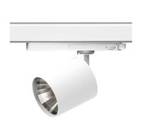 Proiettore Led a binario trifase Ilmas 24W 3000K con driver Bianco 23517QT1E