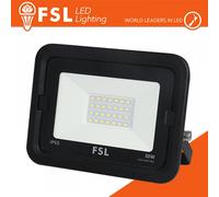 Proiettore LED Esterno 30W IP65, 6500K, Nero, Angolo 115°, Impermeabile