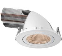 Proiettore LED Estraibile da Incasso con Elevata Estraibilità (70°) - 40W, Ø184x