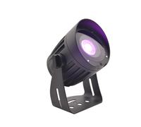 Proiettore LED Eurolite da Esterni 15W RGBW QuickDMX con Picchetto IP65