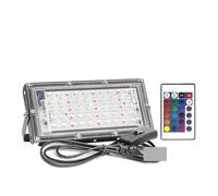 Proiettore LED RGB 50W 100W 150W Faretto Impermeabile IP65 For Esterni Con Telecomando Corridoio, cortile sul retro(50W)