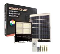 Proiettore LED Solare JNL-74411 100W 850 lumen 224 LED pannello separato 18000 mAh