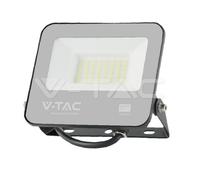 V-TAC PRO Faro LED SMD Chip Samsung 100LM/W 30W Cavo 1m Colore Nero 3000K IP65