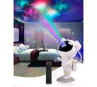 Proiettore Luce Notturna forma Astronauta 360 ° Regolabile + Timer e Telecomando