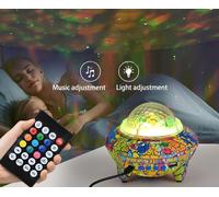 Proiettore luci effetti led RGB cielo stellato cassa bluetooth 10W
