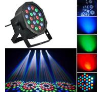 PROIETTORE LUCI LED FARO 36 LED RGB MIXAGGIO MORBIDO DMX FESTE EVENTI DISCOTECA