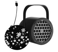 Proiettore Luci Natale, Proiettore a LED Di Natale per Estern Ip65 Impermeabili, Proiettori Di Neve Cadente Rotanti, Per La Festa a Tema Natalizio, Giardino, Interni Ed Esterni