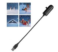 Proiettore Luci Per Esterno - Decorazione Natalizia Luce di Proiezione USB - 360 Lampada Notturna Rotante Con 4 Modelli - Per Esterno Soffitto Patio Camera da Letto Parete Soggiorno Giardino