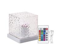 Proiettore Luminoso Decorativo Colorato, Lampada A LED Con Proiettore, Luce Notturna, Con Telecomando, Intensità Luminosa Dinamica, 16 Colori, Per Camera Da, Soggiorno