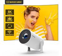 Proiettore Magcubic HY300 Pro 8K Android 14 Dual Wifi6 290ANSI Allwinner H726 BT5.4 1080P 1280*720P Home Cinema Proiettore esterno