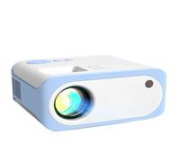 Proiettore Mini Portatile Smart Home Supporto Nativo Proiettori 4K per Telefono Mobile con LCD (D Come mostrato) piccolo regalo