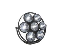 Proiettore multi-PAR LED 7 COB 100W WW/CW 80° DMX 6/18ch - J.COLLYNS ARDECO 7W2C