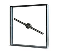Proiettore olografico 3D 42 cm Copertura quadrata protettiva Ventilatore 3D Led Insegna Ologramma Lampada for proiettore Pubblicità Display Machine per insegne di negozi aziendali, bar, feste di Hal