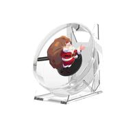 Proiettore Olografico 3D con Ventilatore, Macchina Pubblicitaria A LED da Tavolo, Visualizzazione di Immagini Olografiche e Video con