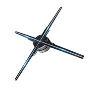 Proiettore olografico 3D da 39,37" e 100 cm, display LED a ventola olografica for levitazione virtuale, proiezione di immagini Alta Definizione