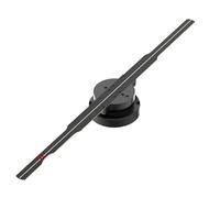 Proiettore olografico 3D da 42 cm con fan LED, supporto for lettore, barra delle immagini, display pubblicitario for feste