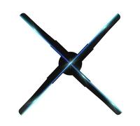 Proiettore Olografico 3D Da 45 Cm, Ventilatore, Lampada A LED Da 510 Perline, Macchina Pubblicitaria, Lettore Di Display For Proiettore Olografico WiFi
