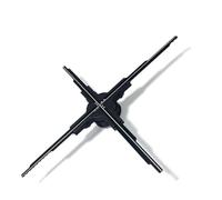 Proiettore olografico 3D da 60 cm, lettore olografico LED Wi-Fi, supporto for display pubblicitari for negozi di video e supermercati Nessun ritardo