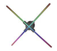 Proiettore olografico 3D da 65 cm con display pubblicitario remoto, lettore di lampade olografiche a LED con segnale Wi-Fi Immagini senza bordi