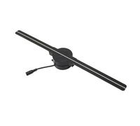 Proiettore olografico con display pubblicitario WiFi con ventola olografica 3D da 42 cm for negozi, bar, feste Alta luminosità