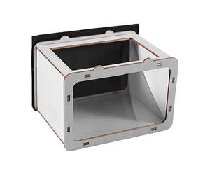 Proiettore olografico - Stand Display 3D | Visualizzatore Home Theater Smartphone | Supporto 'ologramma Mobile | Effetto Visuale Intelligente per La Vetrina AD | Esperienza Teatrale Compatta