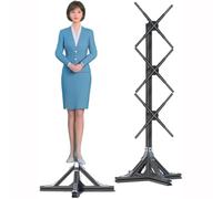Proiettore ologramma 3D - Display pubblicitario verticale da 50 cm per aziende, cartelli, bar, casinò e feste, video parete 1x3 per proiettore di animazione LED 3D di dimensioni umane.