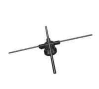 Proiettore Ologramma LED Fan Macchina Pubblicitaria Ologramma 3D Scheda di Memoria da 8 GB Nera per Esposizione per (Spina europea)