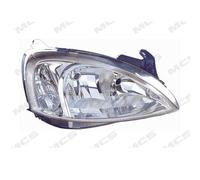 Proiettore Destro H7+h7 Elettrico Senza Motore Opel/vauxhall Corsa C 2000-2003