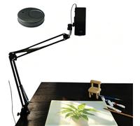 Proiettore per Disegno con Bluetooth WiFi, Risoluzione HD 640x480, Dimensione di Proiezione Regolabile da 18cm a 200cm con Correzione Manuale del Keystone | with base