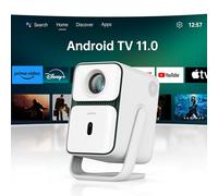 Proiettore Portatile, 1080P Nativo Full HD Videoproiettore, Auto Focus/Keystone, WANBO T2 Ultra WiFi Bluetooth Smart Android TV Proiettore con 7000+ App