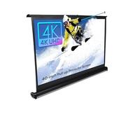 proiettore portatile Pull Up Proiettore Schermo da tavolo Proiettore Design con supporto pieghevole per viaggi in campeggio all'aperto telo proiettore