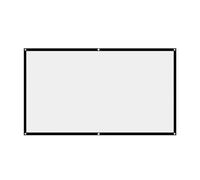 proiettore portatile Schermo per proiettore portatile 16:9 Tenda per proiettore semplice Schermo di visualizzazione HD Home Cinema Theater Movie Home telo proiettore(84 inch)