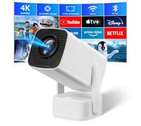 Proiettore Portatile,SEPYMP Mini Proiettore 4k,1080P FHD-WiFi 6-BT 5.2,App Preinstallate Come Netflix, YouTube.