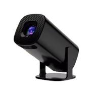 Proiettore Proiettore 4K Home Theater LED Portatile Mini 1080P Nativo Smart Video Game E Pocket Cinema Wifi BT TV Stick/Laptop(Black)