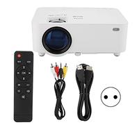 Proiettore, Proiettore con Mirroring dello Schermo Per Imaging con Sorgente Luminosa a LED Ibrida a Pannello LCD Singolo Stabile J6 110-240 V 20,5 X 15,1 X 6,5 Cm(European Standard)