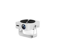 Proiettore Proiettore Portatile 4K 1200ANSI, Correze Automatica Completamente Elettrica 1080P, Home Theater WIFI6 360° TV Stick/Laptop