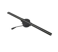 Proiettore pubblicitario a LED con ventilatore olografico 3D, telecomando, luce pubblicitaria for fiere e feste per le aziende
