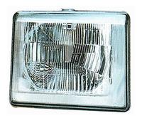 Proiettore R2 Asimmetrico Per Fiat 127 Iii Lato Destro 1981/01-1983/12 Destro