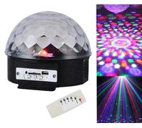 Proiettore RGB LED Disco e lettore MP3 18W + Remoto Control