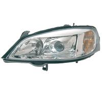 PROIETTORE SINISTRO D2S+H7-ELETTRICO PARABOLA CROMATA MOD. 01 >