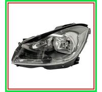 Proiettore Sinistro H1-H1 Elettrico Con Motore-Nero Mercedes Classe C Coupe (C20