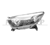 Proiettore Sinistro H1+h1 Elettrico Con Motore Per Renault Captur 2013-2017 Sx