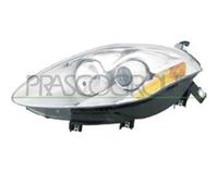 FANALE PROIETTORE SINISTRO FONDO CROMATO ADATTABILE A FIAT BRAVO 198 2007-> 5175