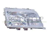 Proiettore Sinistro H1+h1+h3 Pneumatico Per Mercedes C Class (w202) Dal 1993 Al